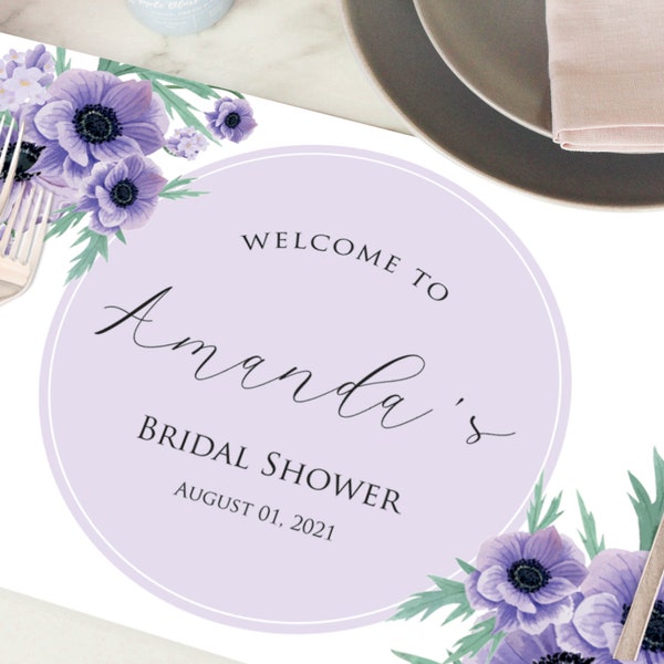 Paper Placemats Etsy