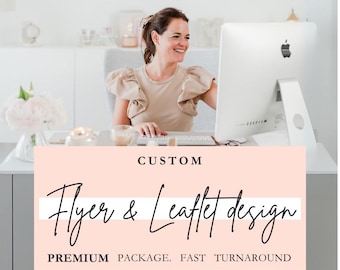 Custom Flyer & Leaflet Design: Professional Business Marketing