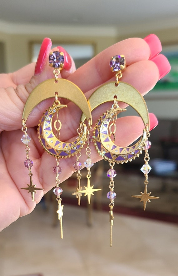 Swarovski celestial earrings best sale