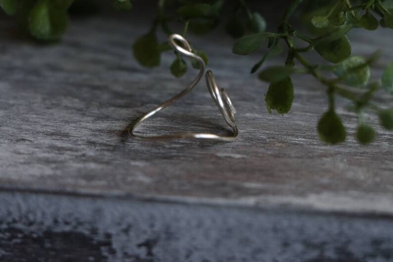 Wire Wrapped Adjustable Ring