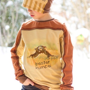 Hoodie Pullover Kinder Schnittmuster Gr. 74-176 PACO 124 Bild 9