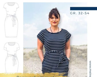 Women's dress – sewing pattern size 32-54 – my Siena #110 - German