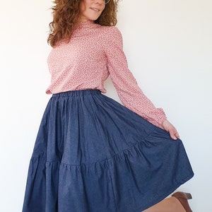 Step Skirt Women eBook Pattern Size 32-54 Marbella 137 image 4