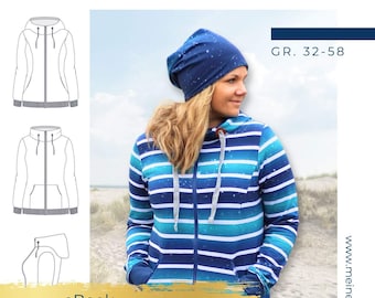 Chaqueta deportiva para mujer – Patrón de costura en eBook (tallas 32-58) – my Manuc #131