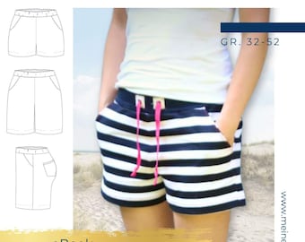 Shorts/Trousers Women's Sewing Pattern Sizes 32-52 - my SURI #42 - German