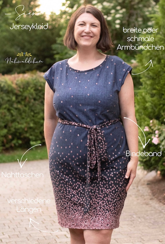 Vestido Damas Patron Talla 32 54 Mi Siena 110 aleman Etsy Mexico