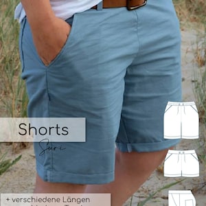 Shorts/trousers women's sewing pattern Gr. 32-52 my SURI 42 German image 2