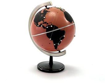 small 60s / 70s table globe from Bosch | Bosch production sites, earth, heavy design, rare, classy, high quality