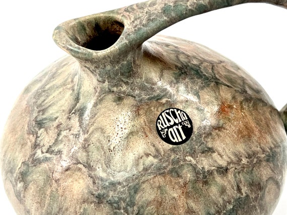 Ruscha Art Vase - Model 313 - Fat Lava Ceramic Vase | West German