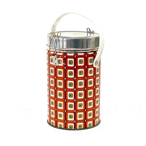 60er 70er DDR Thermobehälter - 1,8L | Isolierbehälter, Henkelmann, Suppenwärmer, Eiswürfel, Bar, Sektkühler, Suppe, Eis, Picknick, Space Age