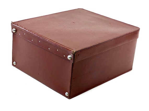 elegant 50s SIMBOX suitcase with storage compartm… - image 5