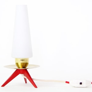 Mid Century Tripod Table Lamp / Bed Lamp / Bedside Lamp / Desk Lamp / Lamp - 50s / 60s - Stilnovo Era, Kalff Era