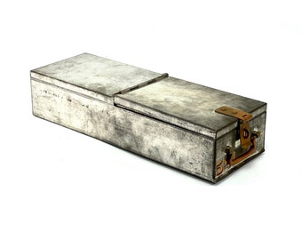 Bank locker drawer, no. 581, LIPS | Cash box, money bomb, safe, tin can, can, cupboard, used look, rat look, Netherlands