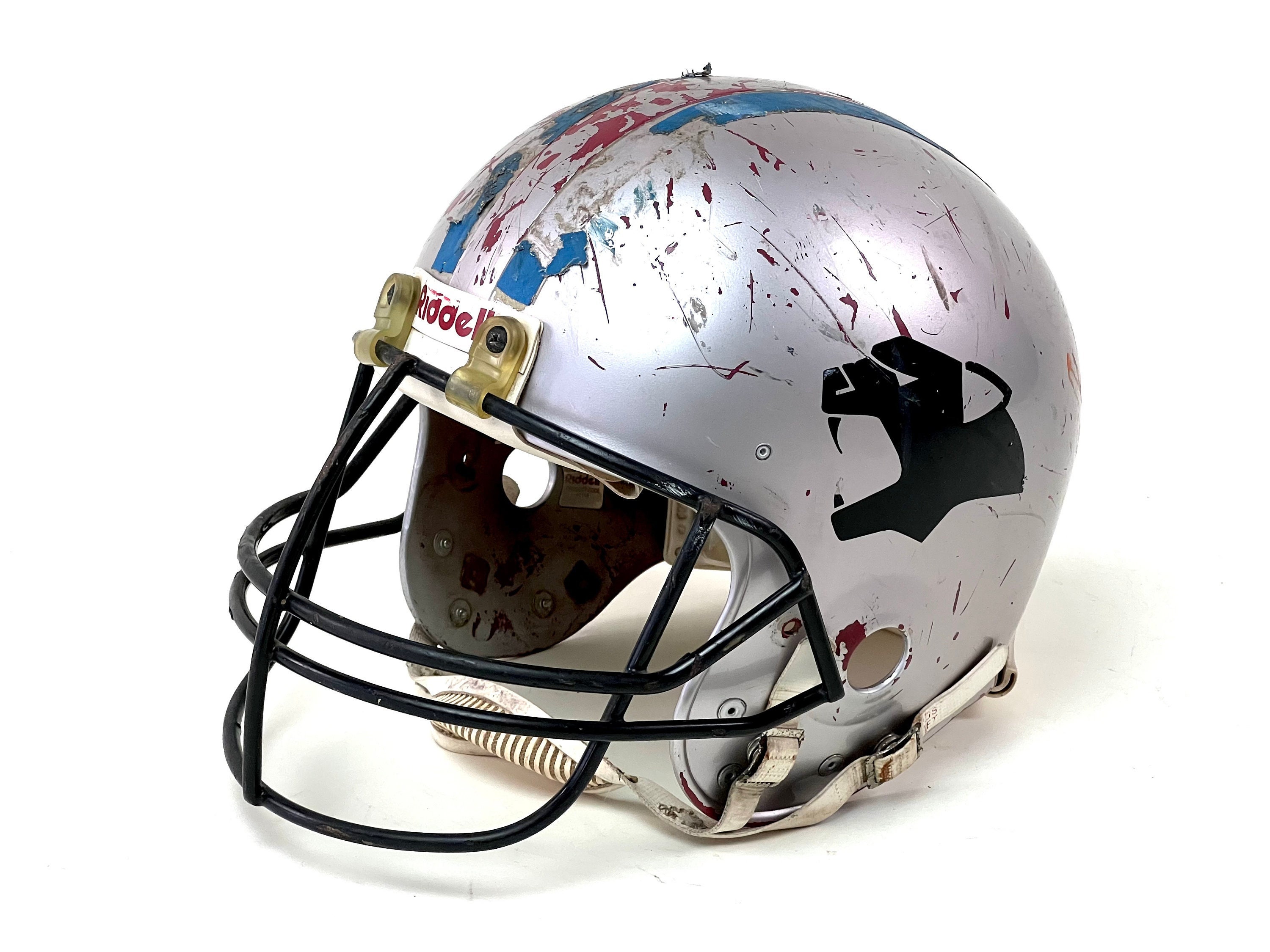 50s.60s Riddell ビンテージ　フットボール ヘルメット　USA Riddell 1950s RT2 Football Helmet Black Under Clear Shell
