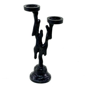 70s BRUTALIST candlestick - Horst Dalbeck | Brutalist, Candlestick, Cast Iron, Candlestick, Mid Century, Danish Design Era, 60s, 70s