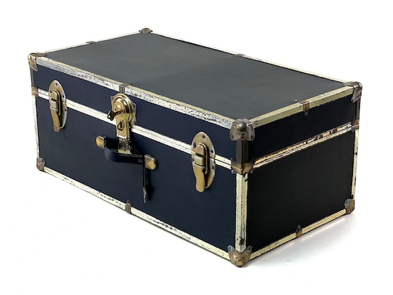 rare 50s suitcase - USA - brass edges | US Trunk,… - image 1
