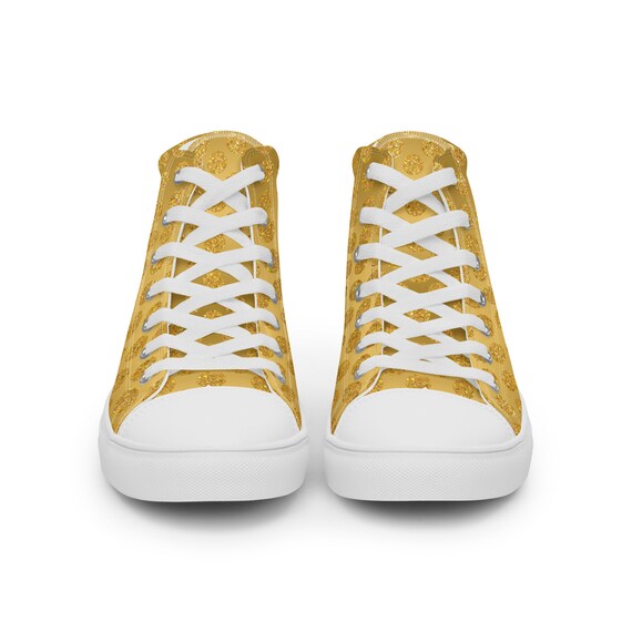 Women s Gold Hi Tops