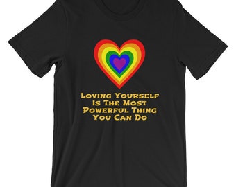 Love Yourself Short-Sleeve Unisex T-Shirt