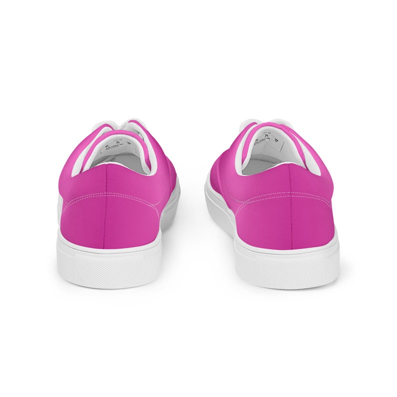 Step up your style in Pink Vamp Canvas Shoes! main image 0