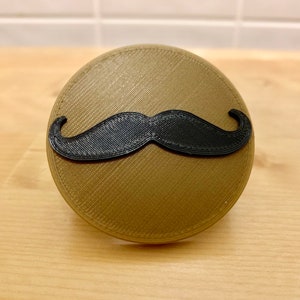 3d Printed Boy Scout Mustache Neckerchief Slide