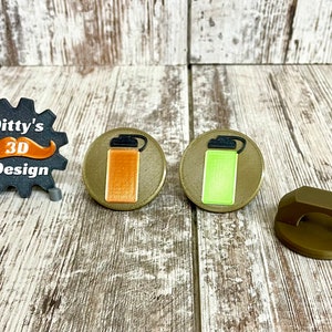 3d Printed Boy Scout Water Bottle Neckerchief Slide / Water Bottle Patrol / Water Bottle Woggle