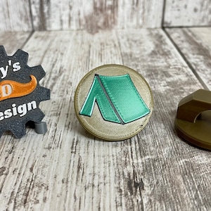 3d Printed Boy Scout Tent Neckerchief Slide / Tent Patrol / Tent Patrol / Tent Woggle