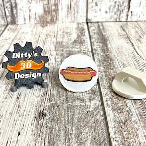 3d Printed Boy Scout Hot Dog Neckerchief Slide / Hot Dog Patrol / Hot Dog Woggle  / Cub Scout
