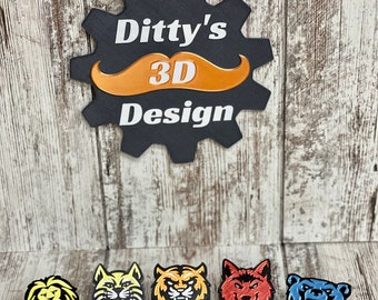 3d Printed Cub Scout Bear Neckerchief Slide/Bear Patrol/Bear Woggle