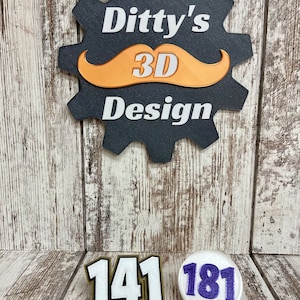 3d Printed Custom Troop Number Neckerchief Slide / Custom Pack Number Neckerchief Slide  / Custom Number Woggle  / Cub Scout / Boy Scout