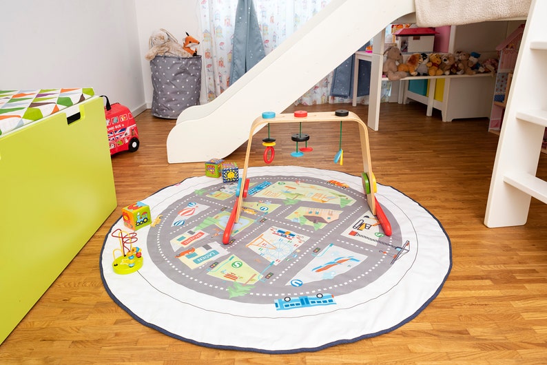 Play Mat / Nursery Rug / Activity Mat for Babies and Kids Etsy