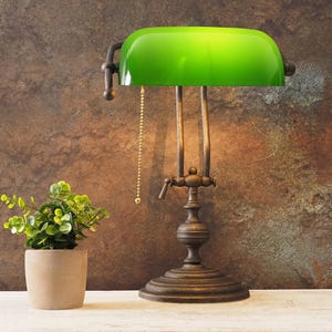 Emeralite lamp - Etsy 日本 Emeralite lamp - Etsy 日本