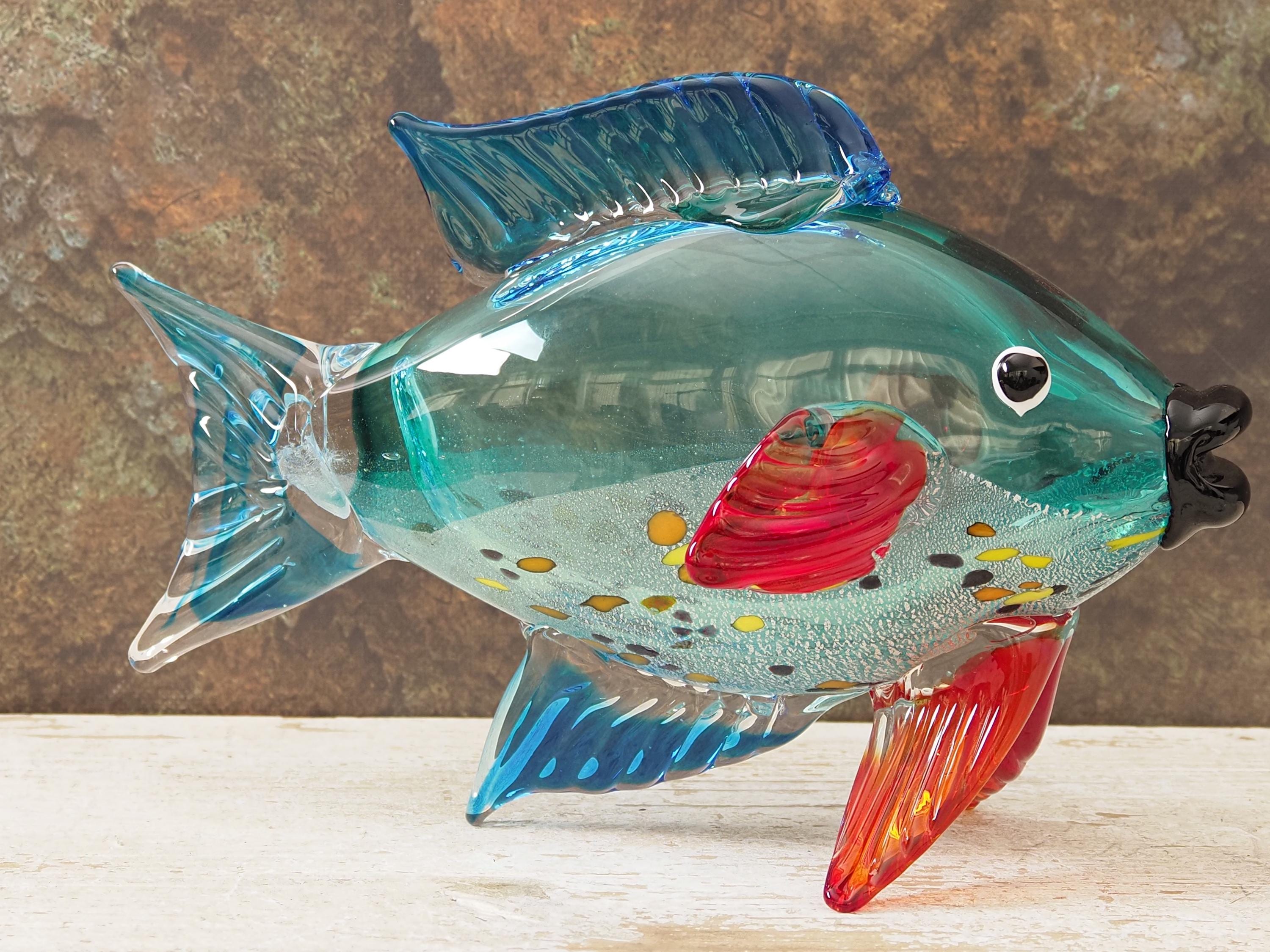 Swedish Glass Fish - Etsy Canada