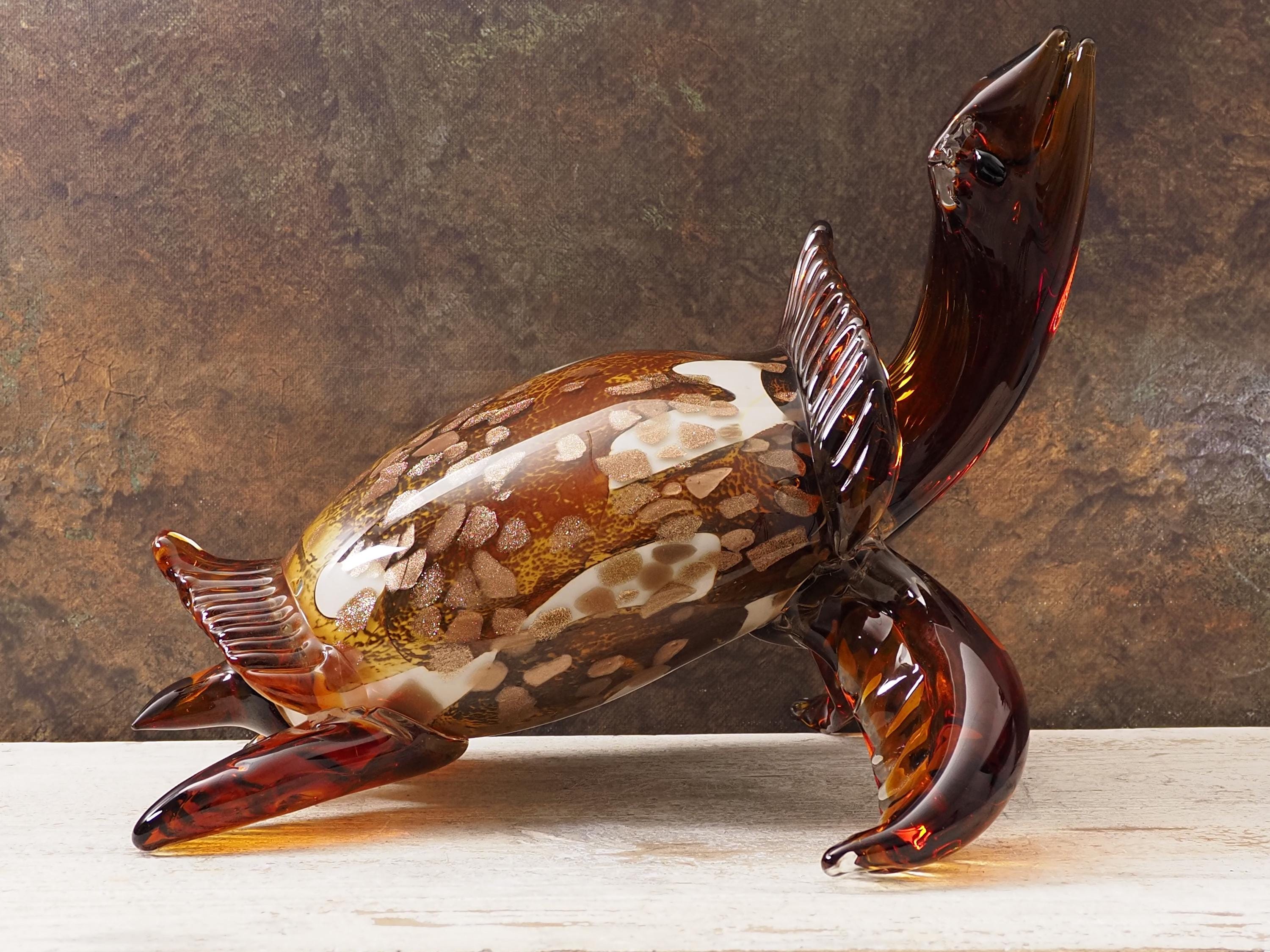 Murano Glass Turtle Large - Etsy