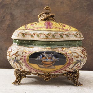Wong Lee Porcelain Box - Etsy