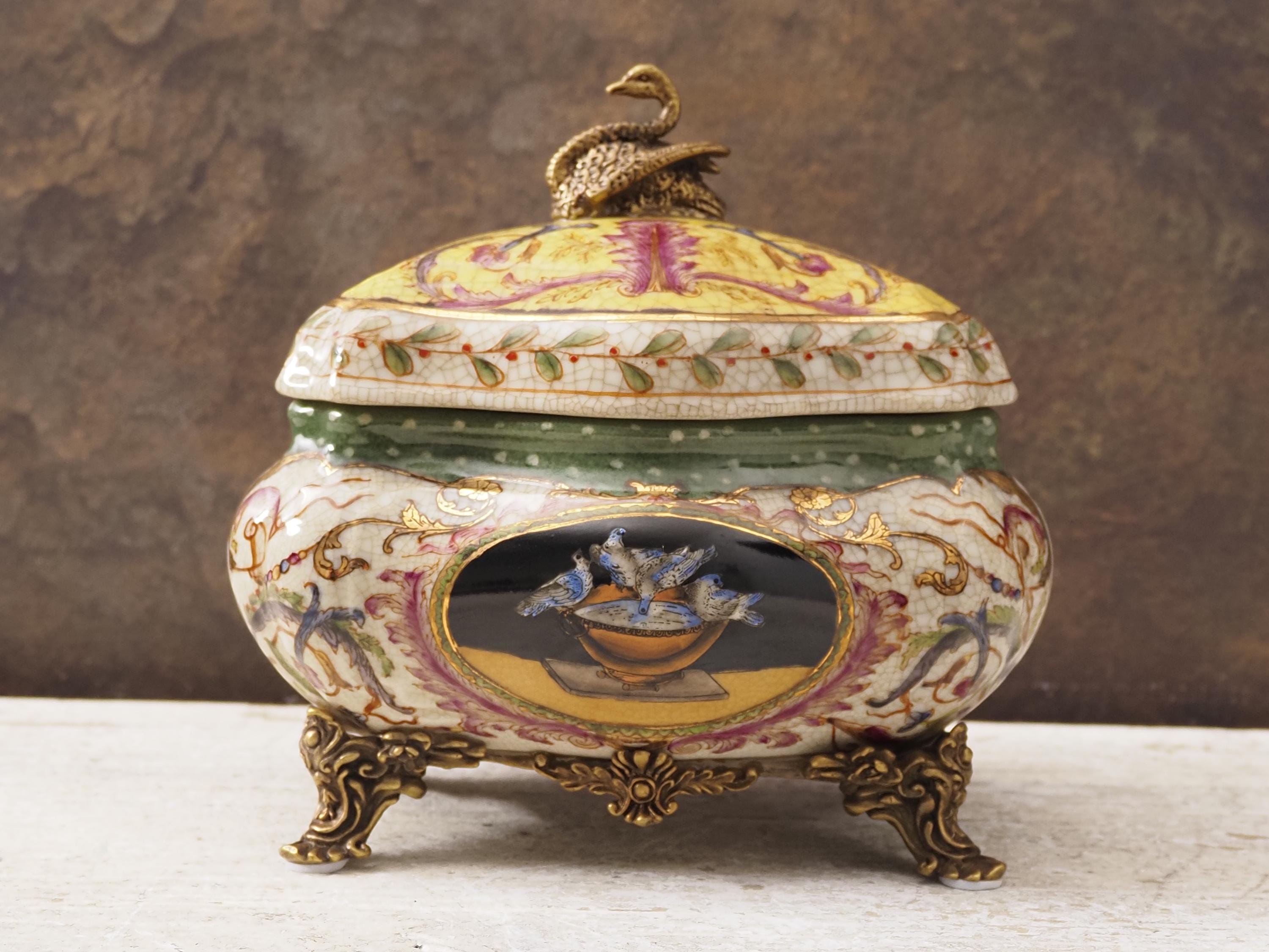 Wong Lee Porcelain Box - Etsy