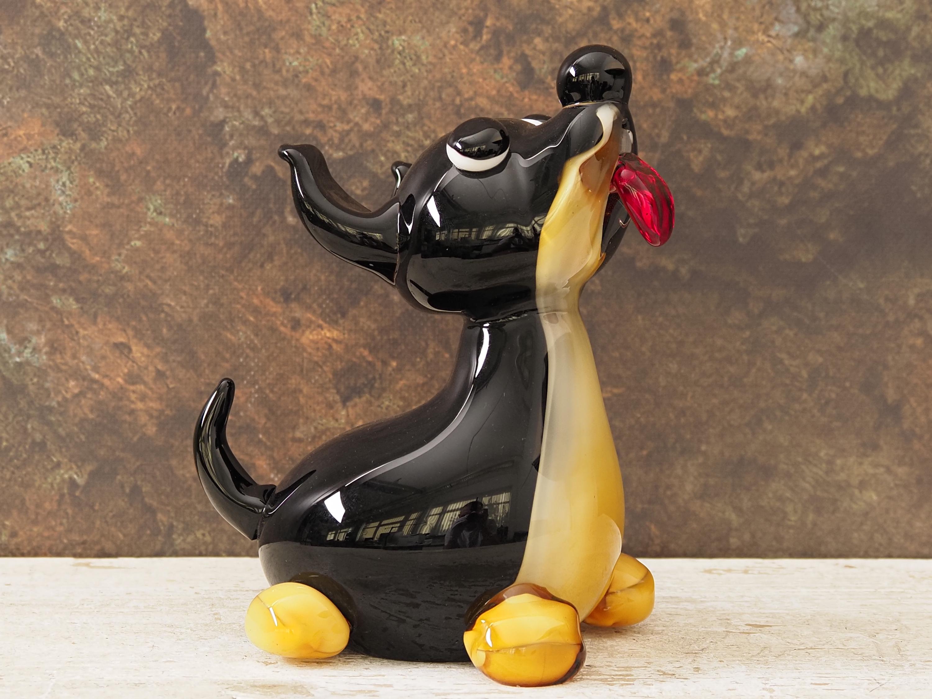 Murano Glass Dog Figurines - Etsy