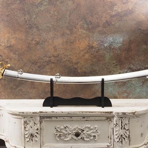 Vintage Polish Military Saber 1921 Style - Borowski Warsaw Brass/Steel Sword, 100cm Historical Gift