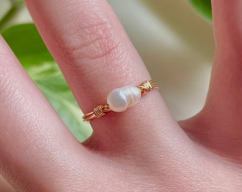 freshwater pearl ring