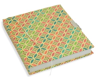 Diary for adults, blank book with white pages, notebook to design yourself, handmade, 240 pages environmental paper, notebook many pages