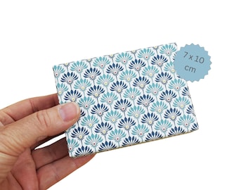 Small Jewelry Box with Lid 2.7 x 4 in – Handmade Gift Box for Rings & Earrings – Floral Paper Fleurs – Small Keepsake Box