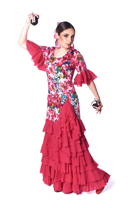 Etsy flamenco dress deals