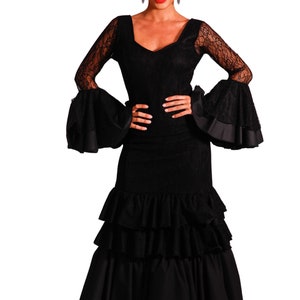 Patrón Vestido Flamenco Mujer Tres Volantes - Lanas Garla