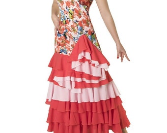 Woman dress for flamenco dance