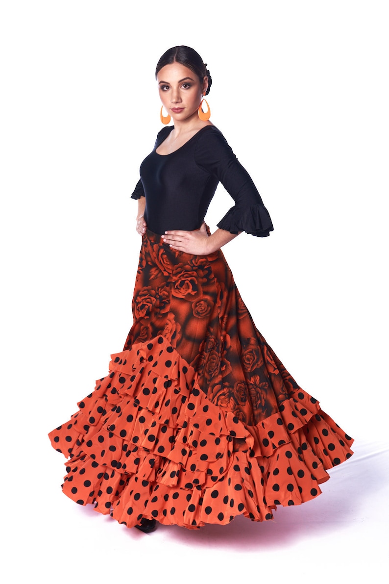 Professional Flamenco Skirt for Flamenco or Sevillanas Dance Etsy Australia