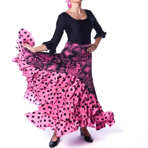 Professional Flamenco Skirt for Flamenco or Sevillanas Dance - Etsy