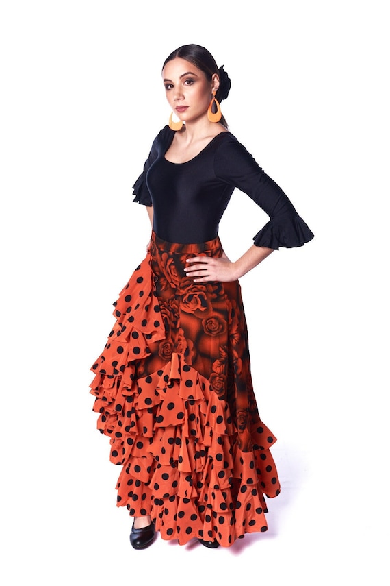Womens Spanish Flamenco Flamenco Skirt For Stage Performances, Gypsy Swing,  And Bullfighting Dance 180 720 Degree From Julianager, $20.92 | DHgate.Com