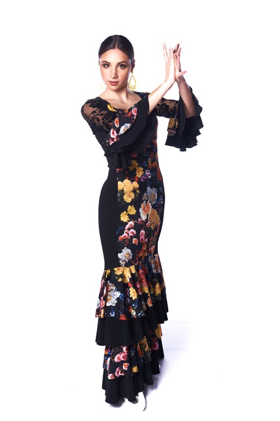 Professional Dress for Flamenco Dance Etsy UK