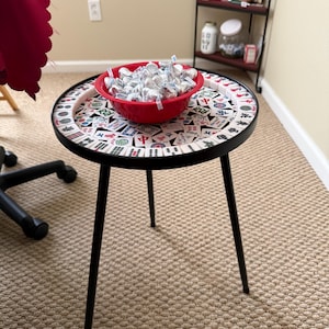 Travel Mah Jongg Side Table