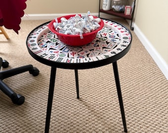 Travel Mah Jongg Side Table