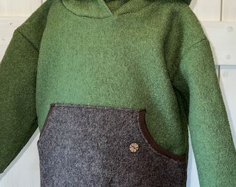 Walkhoodie  Überwurf Windbreaker Gr. 74-140 individualisierbar